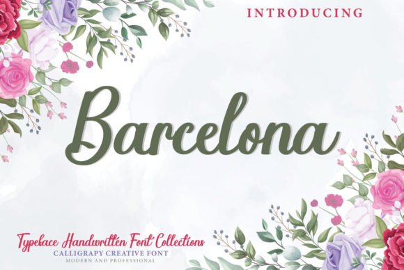 Barcelona: A Strikingly Genuine Script Font for Modern Designers