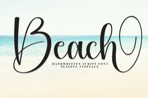 Beach: A Breezy Script Font for Coastal Charm