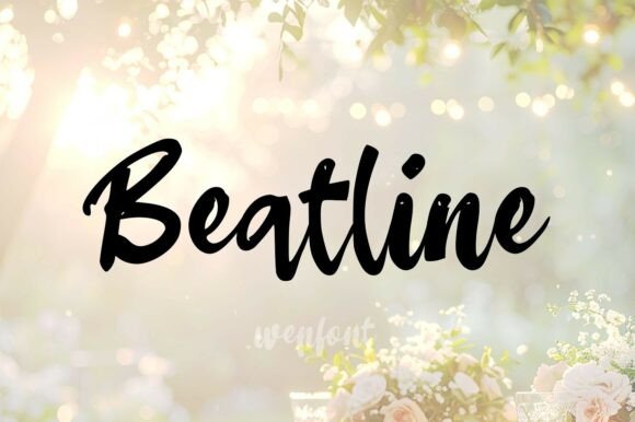 Beatline: A Script Font with Style and Flow