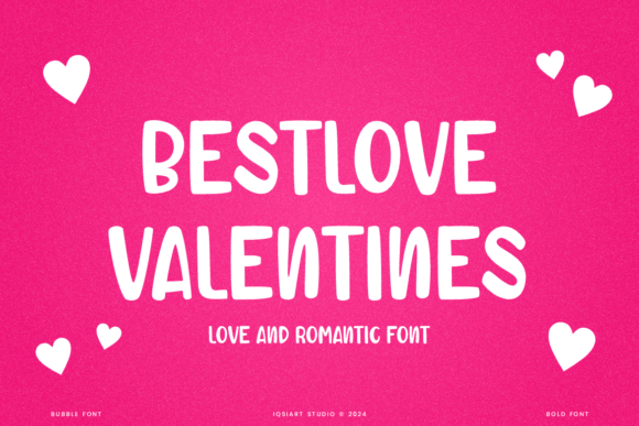Bestlove Valentines: A Sweet Typeface for Heartfelt Designs