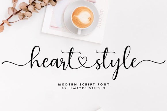 Crafting Connection: The Heart Style Font for Modern Design
