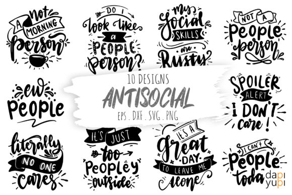 Embrace Your Inner Introvert: The Antisocial Quotes Bundle