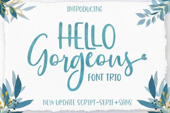Gorgeous: A Modern Script Font for Creative Projects