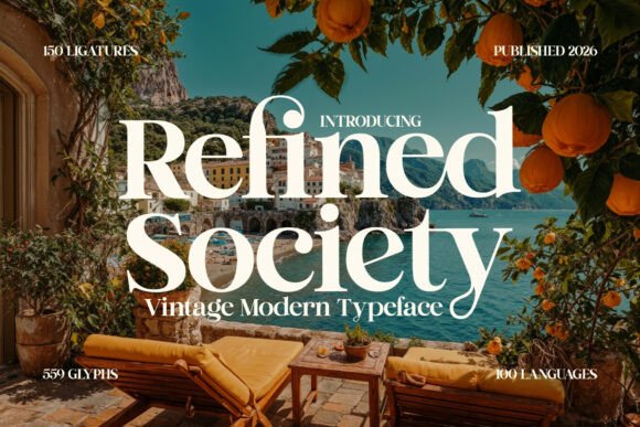 Refined Society: A Typeface That Whispers Luxury