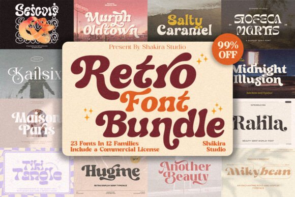 Retro Bundle Collection: A Designer’s Toolkit for Timeless Style